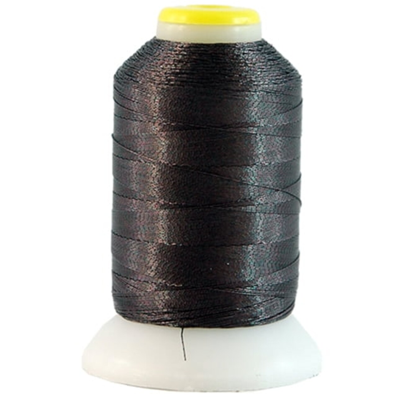 Threadart Metallic Embroidery Thread | 500 Meter Cones (550 Yards) | 20 Brilliant Shiny Colors | For Machine Embroidery